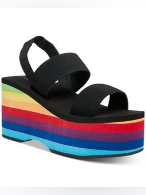 Rocket Dog Rainbow EVA platform Wedge Sandals